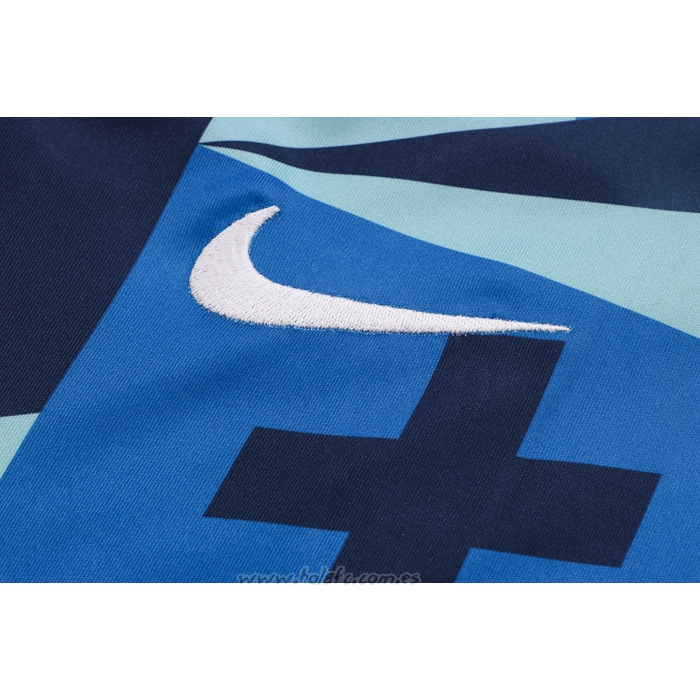 Chandal del Inter Milan Manga Corta 2022-2023 Azul